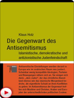 cover image of Die Gegenwart des Antisemitismus